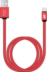 Кабель USB - Type-C Vespa 1 м, красный