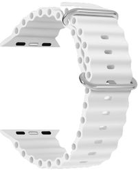 Силиконовый ремешок для Apple Watch 42/44/45/49 mm LYAMBDA NEKKAR DSJ-39-44-WT White