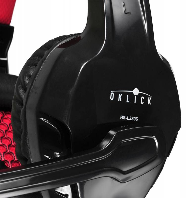 Проводная гарнитура Oklick HS-L320G Phoenix черный