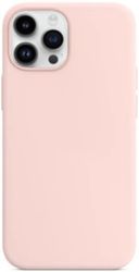 Чехол накладка VLP Silicone case with MagSafe для Apple iPhone 14 Pro розовый