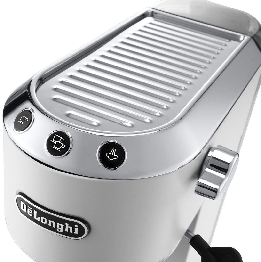 Кофеварка рожковая Delonghi EC685W белый