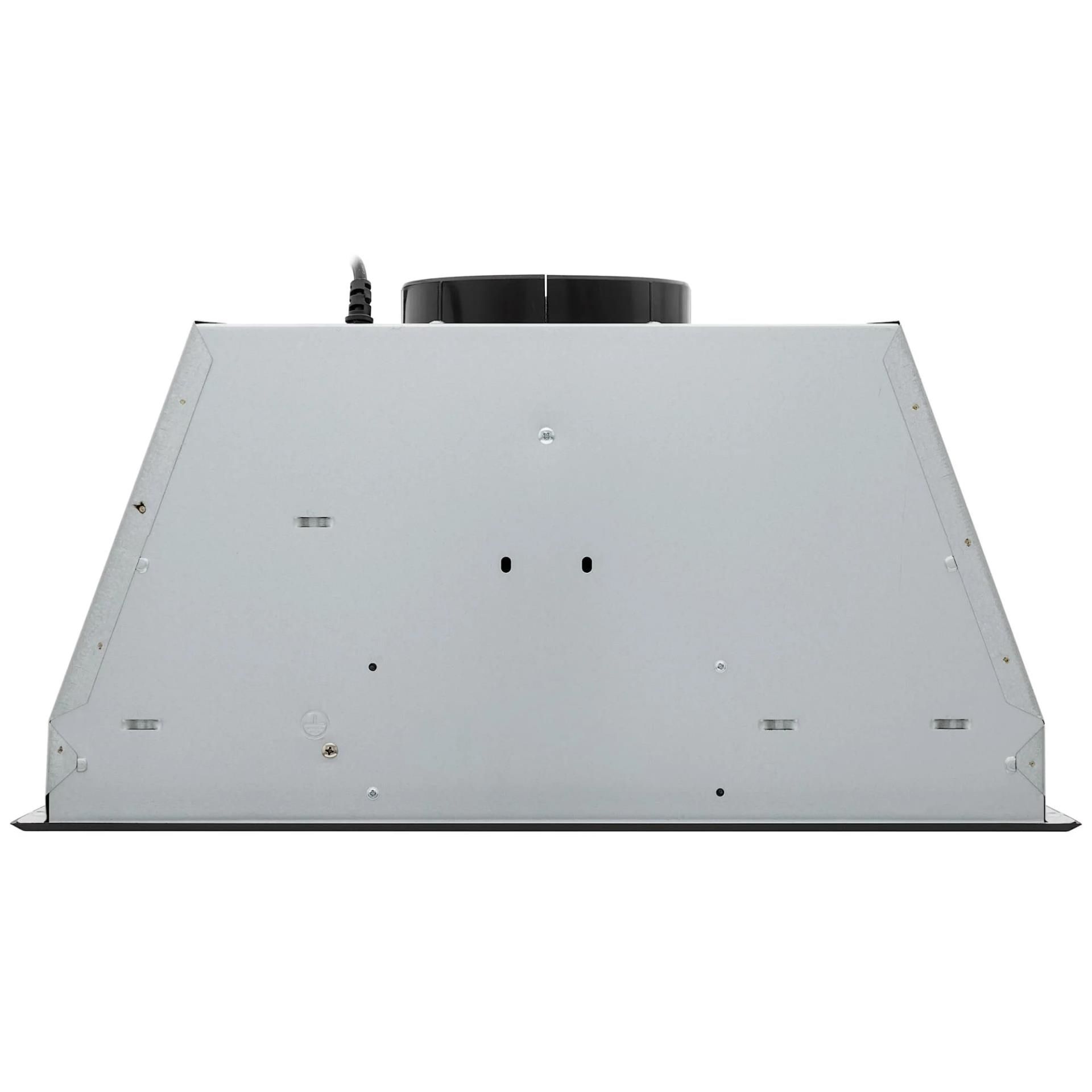 Вытяжка встраиваемая KRONA ADEL 600 BLACK PB / KRHD118 серебристый