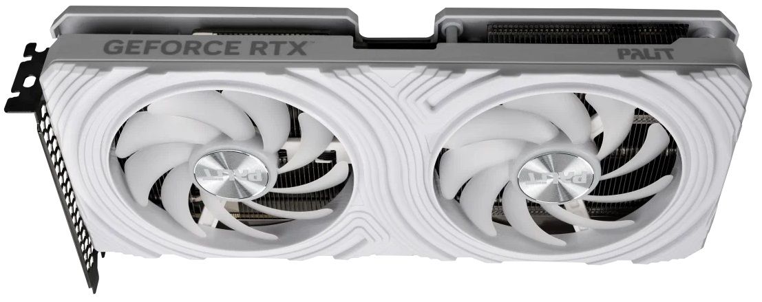 Видеокарта Palit GeForce RTX 4070 PA-RTX4070 White OC [NE64070S19K9-1048L] 12 Гб