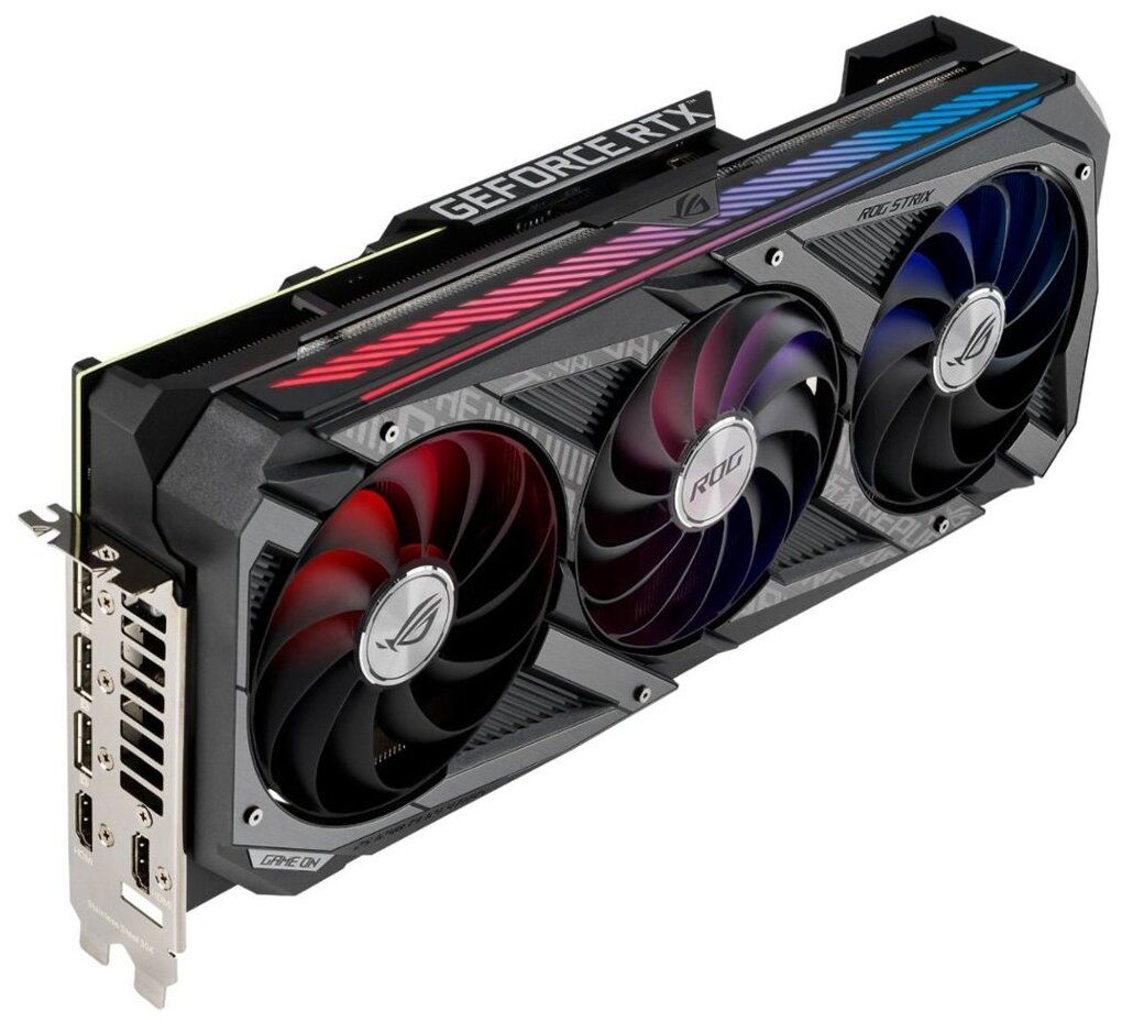 Видеокарта Asus GeForce RTX 3080Ti (ROG-STRIX-RTX3080TI-O12G-GAMING) 12 Гб  - купить в 05.Ru, цены, отзывы