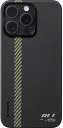 Чехол накладка Fusion Weaving MagEZ 5 для Apple iPhone 15 Pro Max черный