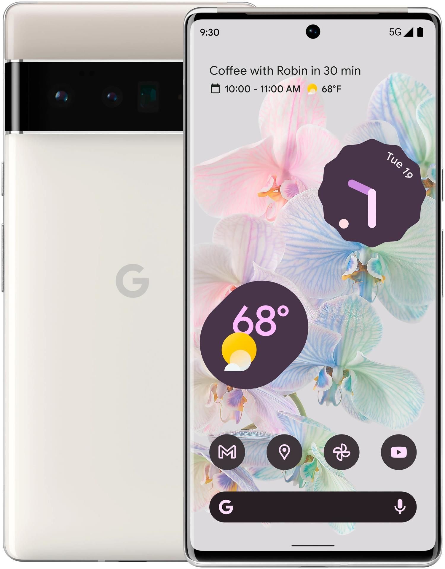 Смартфон Google Pixel 6 Pro 128 Гб белый - купить в 05.RU, цены