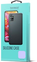 Чехол накладка Borasco для Samsung Galaxy S23 Plus фиолетовый