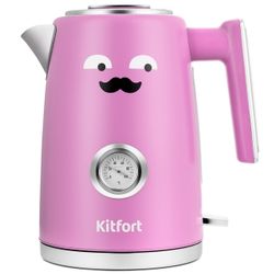 Чайник электрический Kitfort КТ-6144-1 розовый