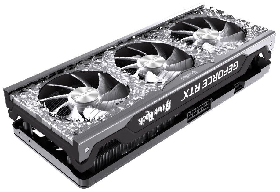 Видеокарта Palit GeForce RTX 3070 GameRock OC V1 8 Гб