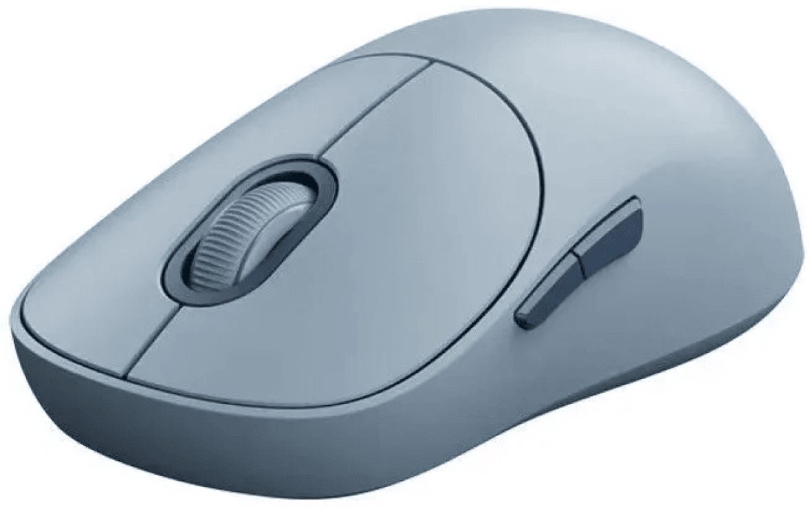 Мышь беспроводная Xiaomi wireless mouse 3 голубой - купить в 05.Ru, цены,  отзывы