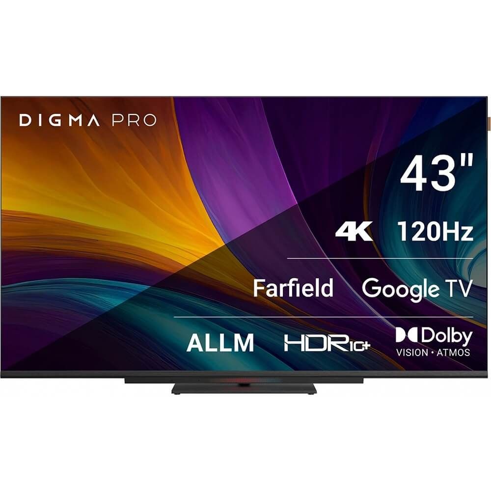 Телевизор Digma Pro 43C 43" (108 см) черный