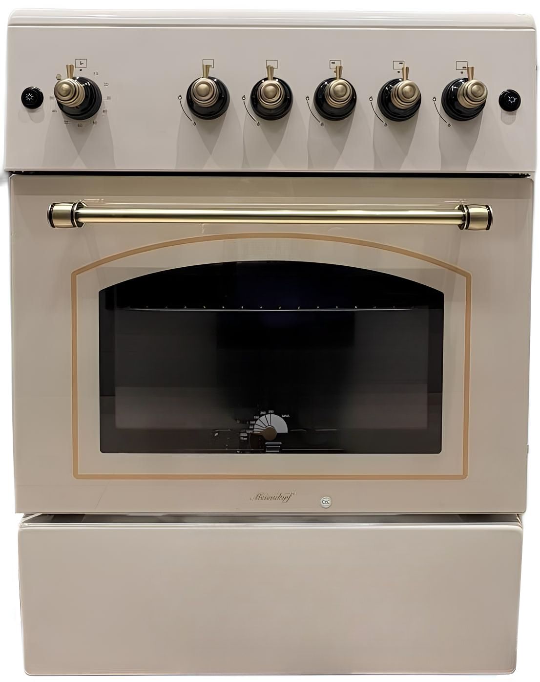 Плита газовая Meiendorf MDF CG-6F44 BE Retro