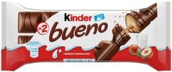 Батончик в молочном шоколаде Bueno 43гр Kinder 