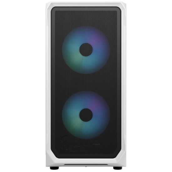 Корпус Fractal Design Focus 2 RGB White TG Clear Tint FD-C-FOC2A-04 без БП белый