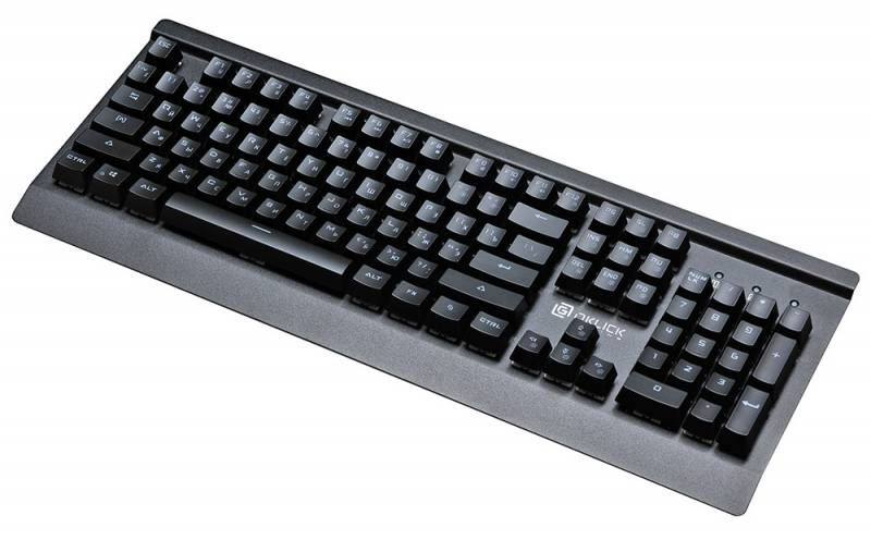 Клавиатура проводная Oklick 920G Outemu Blue черный