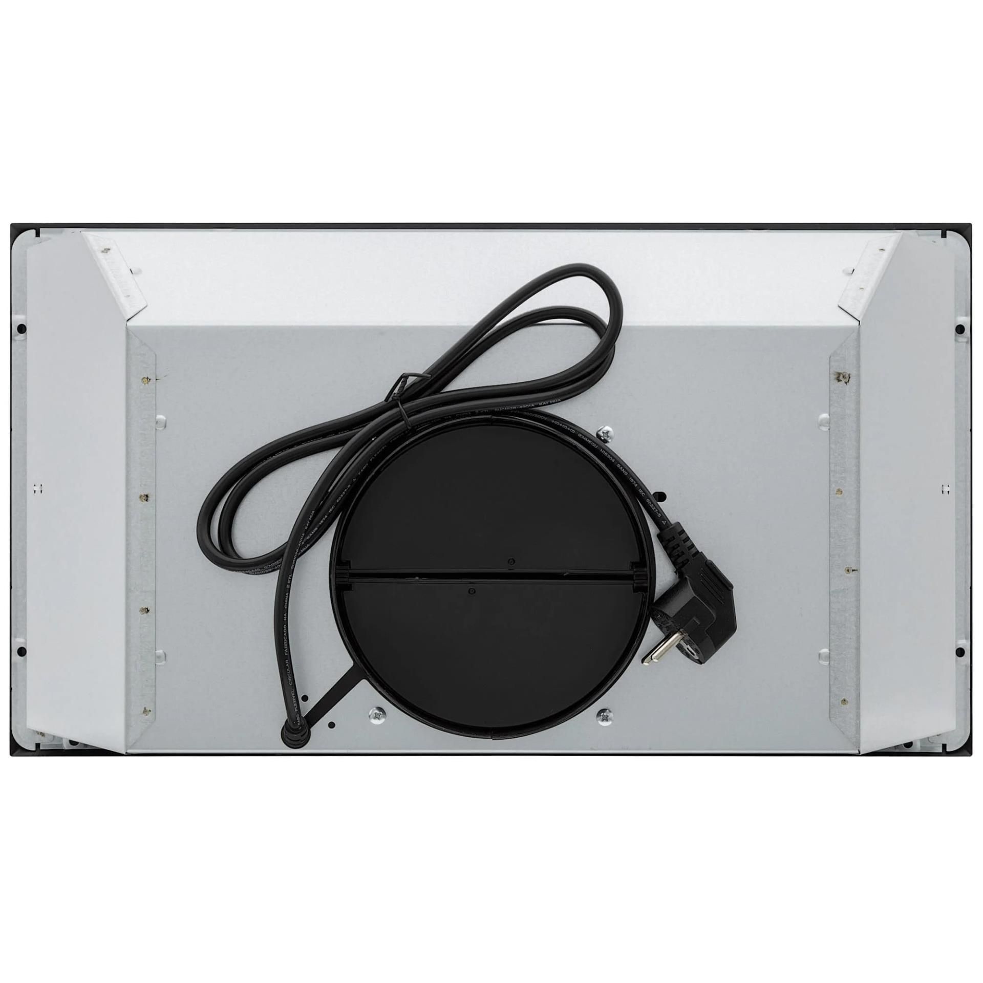 Вытяжка встраиваемая KRONA ADEL 600 BLACK PB / KRHD118 серебристый