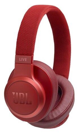 Беспроводные наушники JBL Live 500BT красный