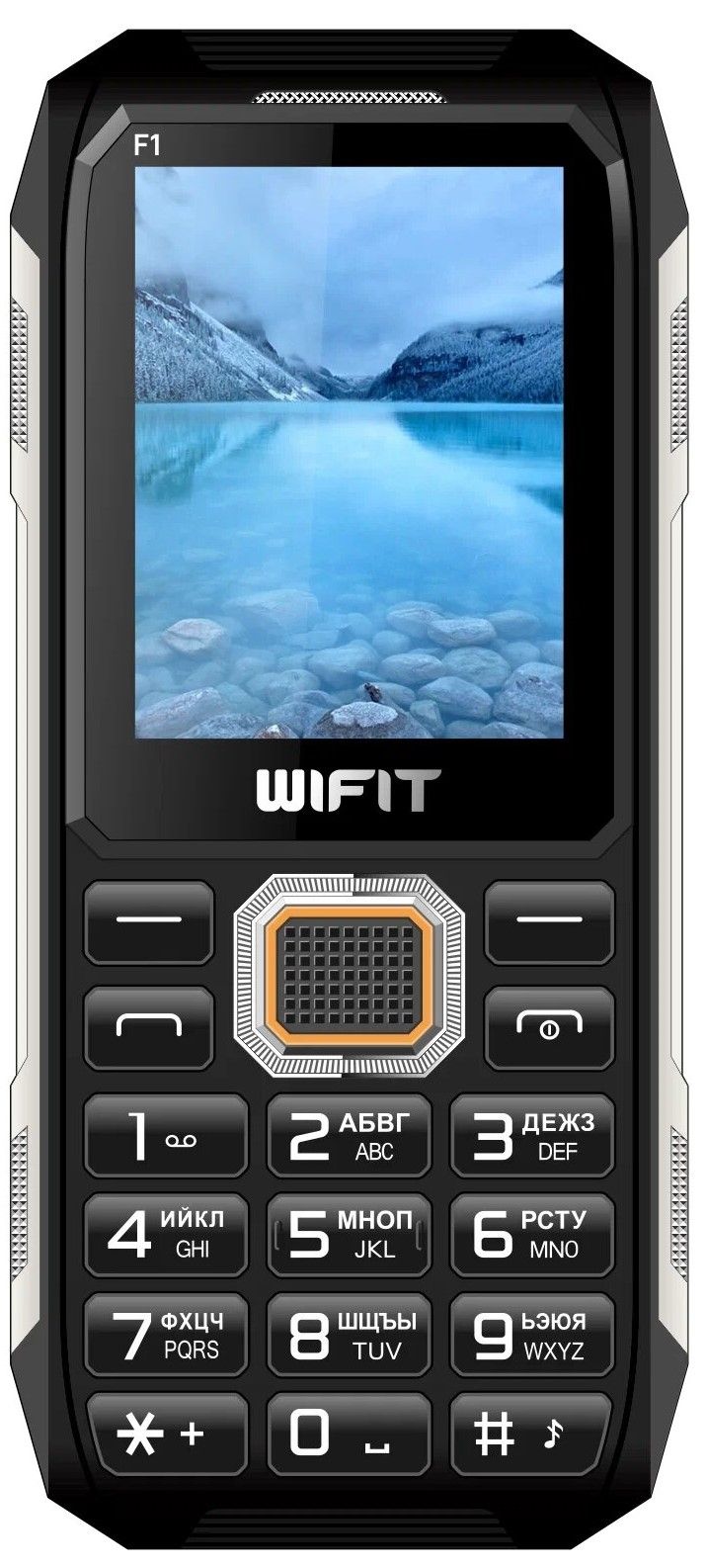 Сотовый телефон Wifit WiPhone F1 черный