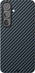 Чехол накладка VLP Kevlar Case с MagSafe для Samsung Galaxy S25 Plus синий