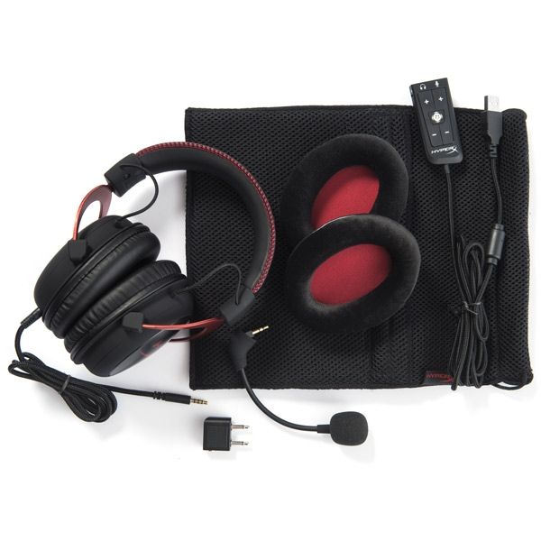Проводные наушники Kingston HyperX Cloud II (пайка звуковой карты)