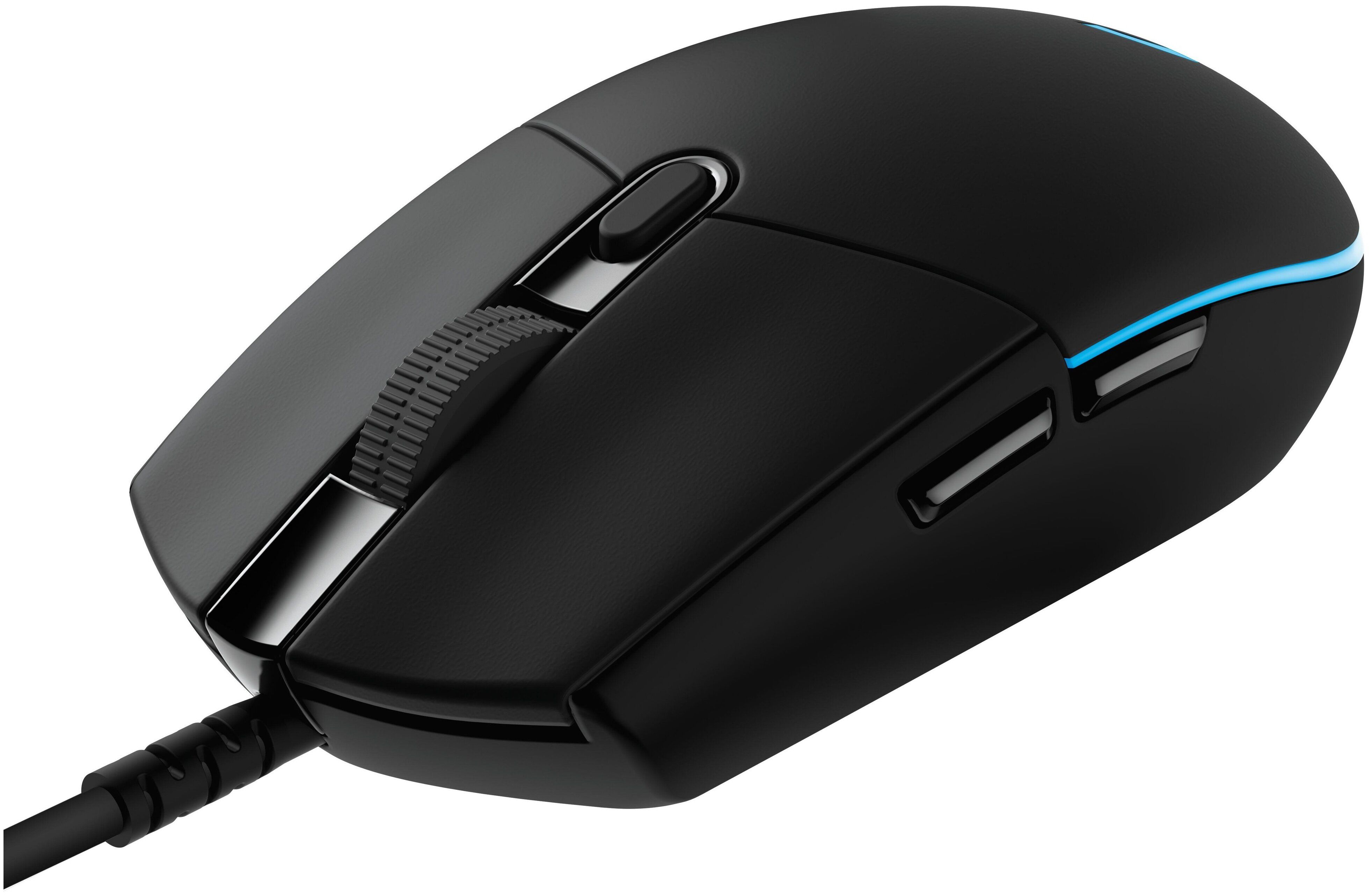 Мышь проводная Logitech G102 черный