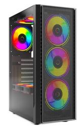 Компьютер для игр на высоких настройках на базе CPU Intel Core i5-14400F + RADEON RX 7600