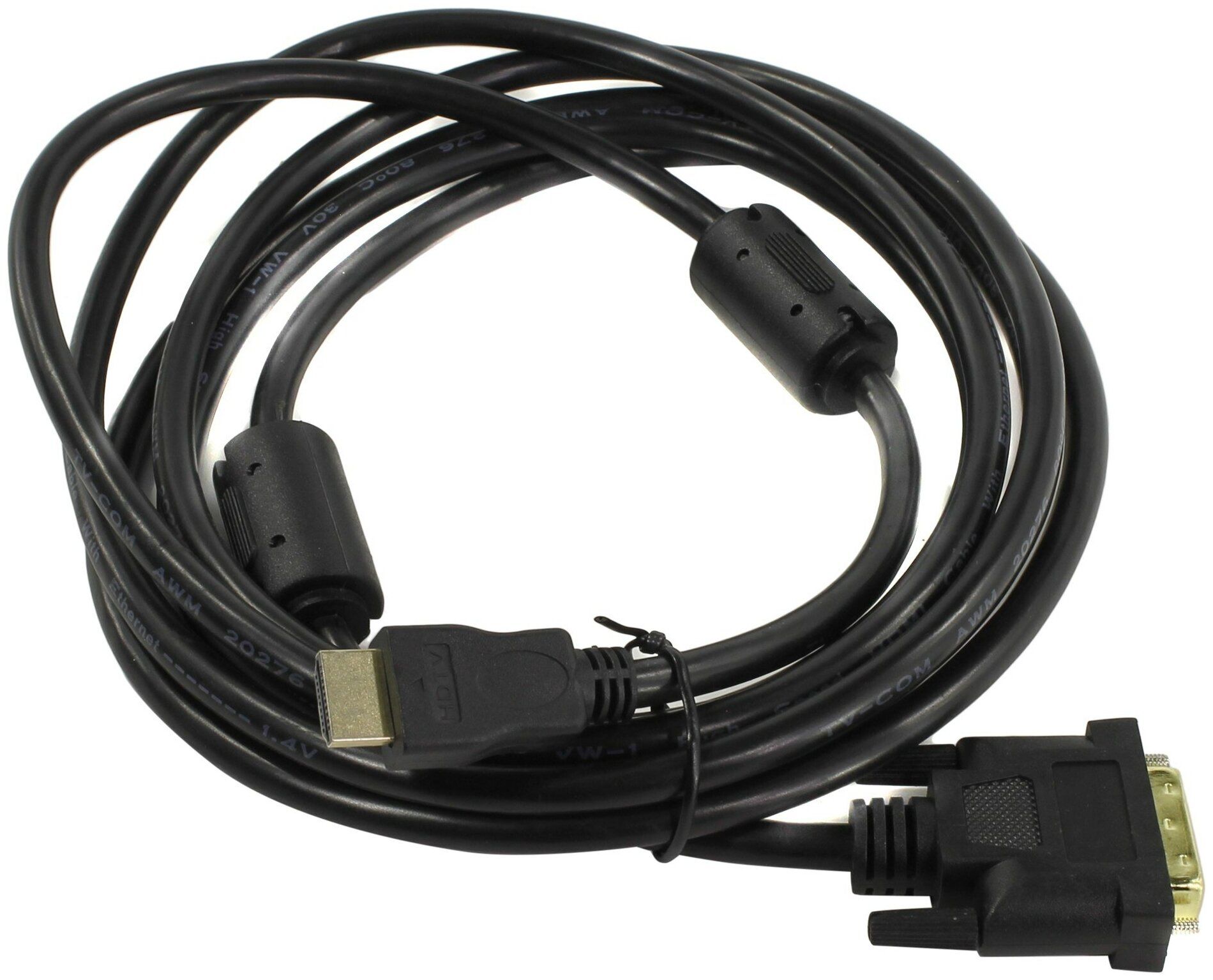 Кабель TV-COM LCG135F-2M HDMI (m) - DVI-D (m)