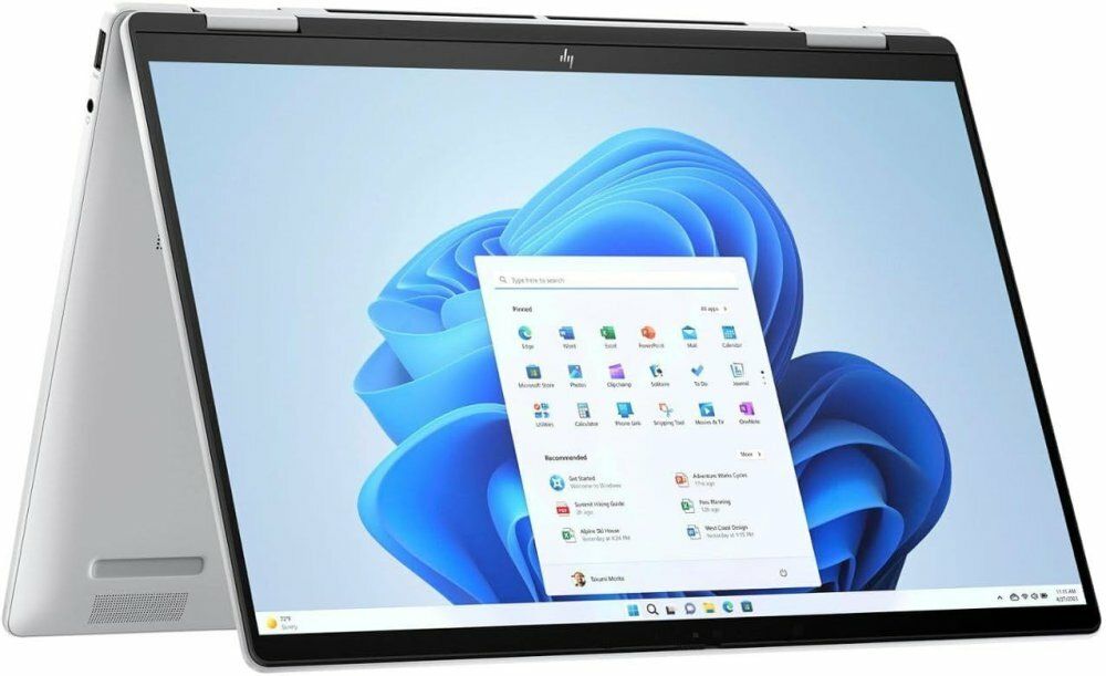 Ноутбук-трансформер HP ENVY X360 14'' (14-FA0023DX) серебристый