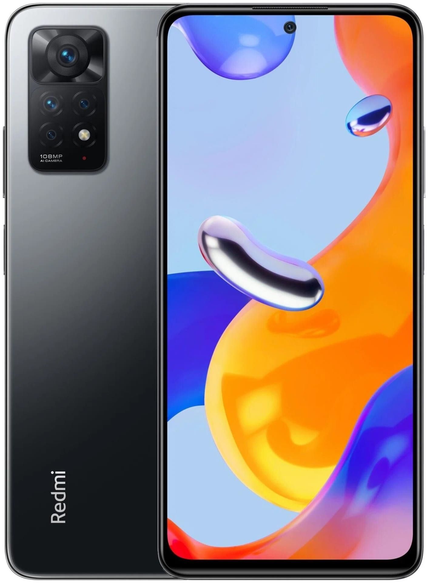 Смартфон Xiaomi Redmi Note 11 Pro 5G 128 Гб серый - купить в 05.RU, цены