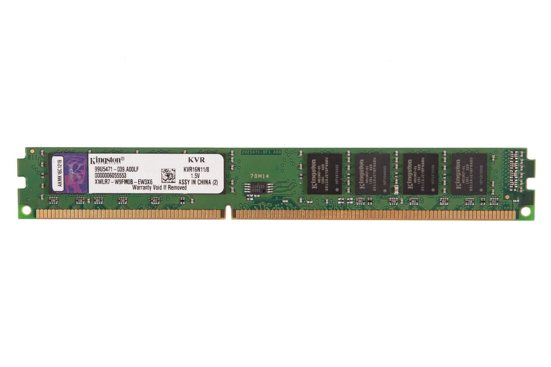 Оперативная память Kingston KVR16N11/8 8 Гб