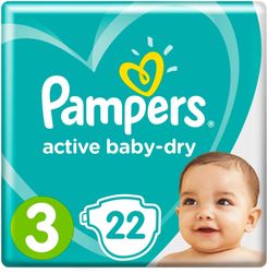 Подгузники Active Baby-Dry 3 (6-10 кг) 22 шт Pampers