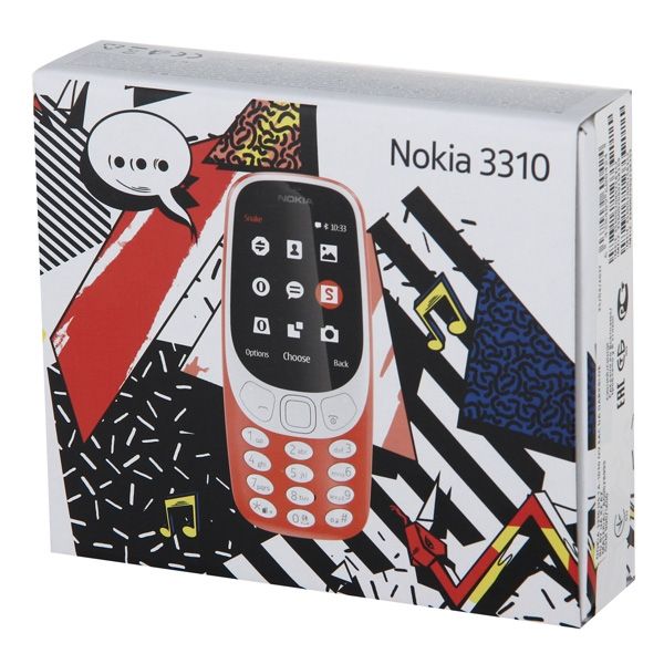 Сотовый телефон Nokia 3310 серый