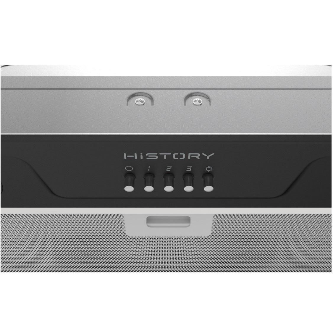 Вытяжка встраиваемая HiSTORY CI 68B1 FBK черный