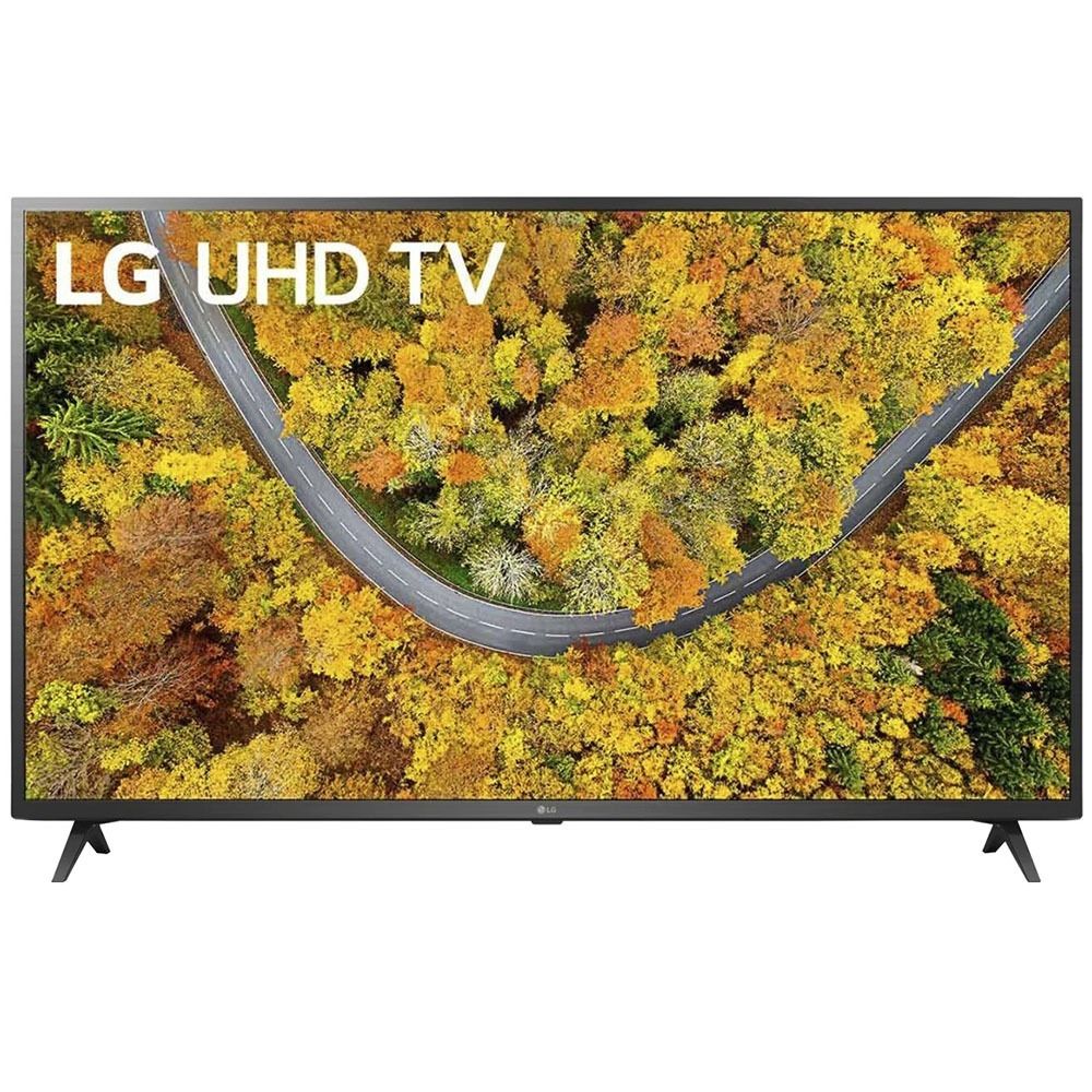 Телевизор LG 65UP76006LC черный (небольшой засвет сверху, отошла верхняя  рамка, повреждена ножка) уцененный - купить в 05.RU, цены