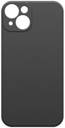 Чехол накладка Borasco Microfiber Case для Apple iPhone 15 Plus черный