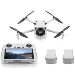 Квадрокоптер DJI Mini 3 Combo RC белый