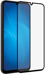 Закаленное стекло с цветной рамкой (fullscreen+fullglue) для Samsung Galaxy A24 (4G)/F34 (5G)/M34 (5G)/A25 (5G)/A15 (4G/5G) DF sColor-136 (black)