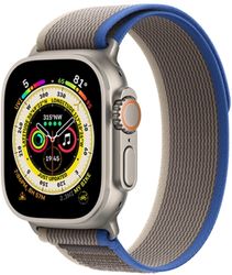 Ремешок для Apple Watch 42/44/45/49 мм Wiwu Trail Loop синий+серый