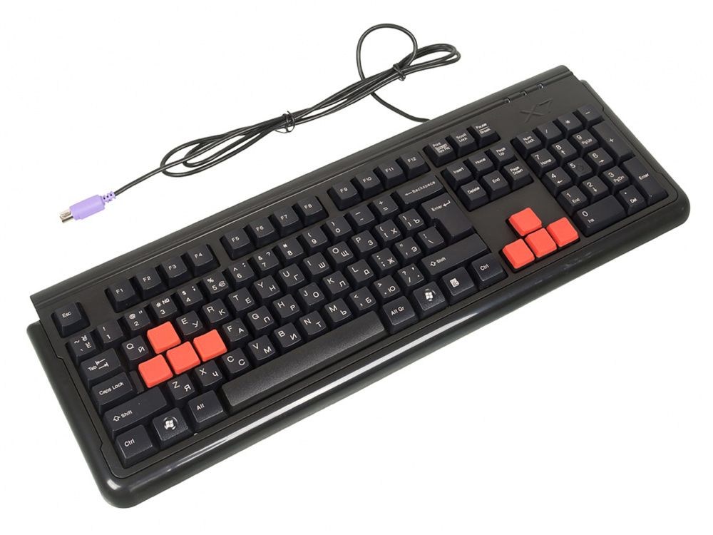 Игровая клавиатура A4Tech X7-G300 Black PS/2