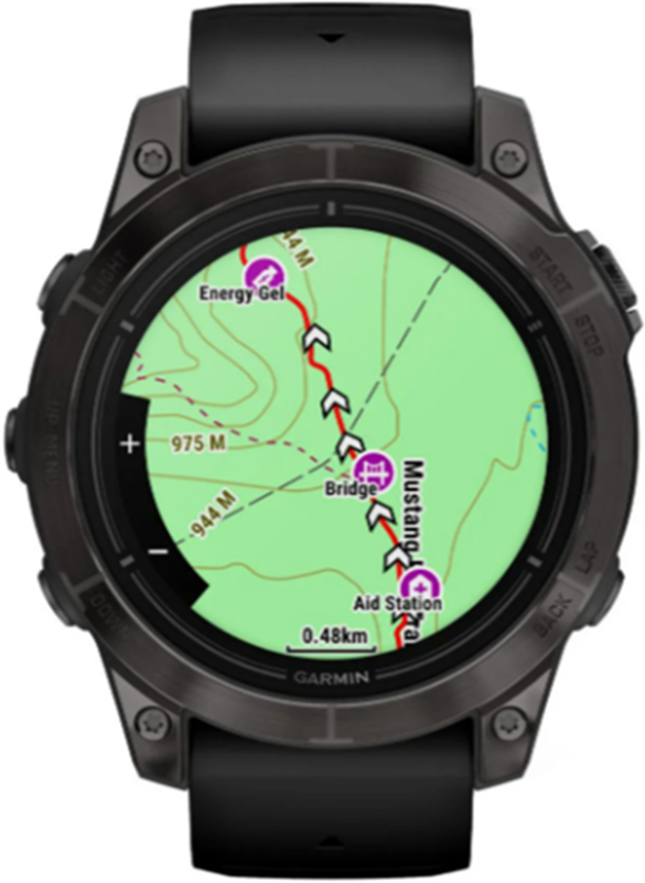 Смарт-часы Garmin Epix Pro [47mm Gen 2. Sapphire Edition] черный