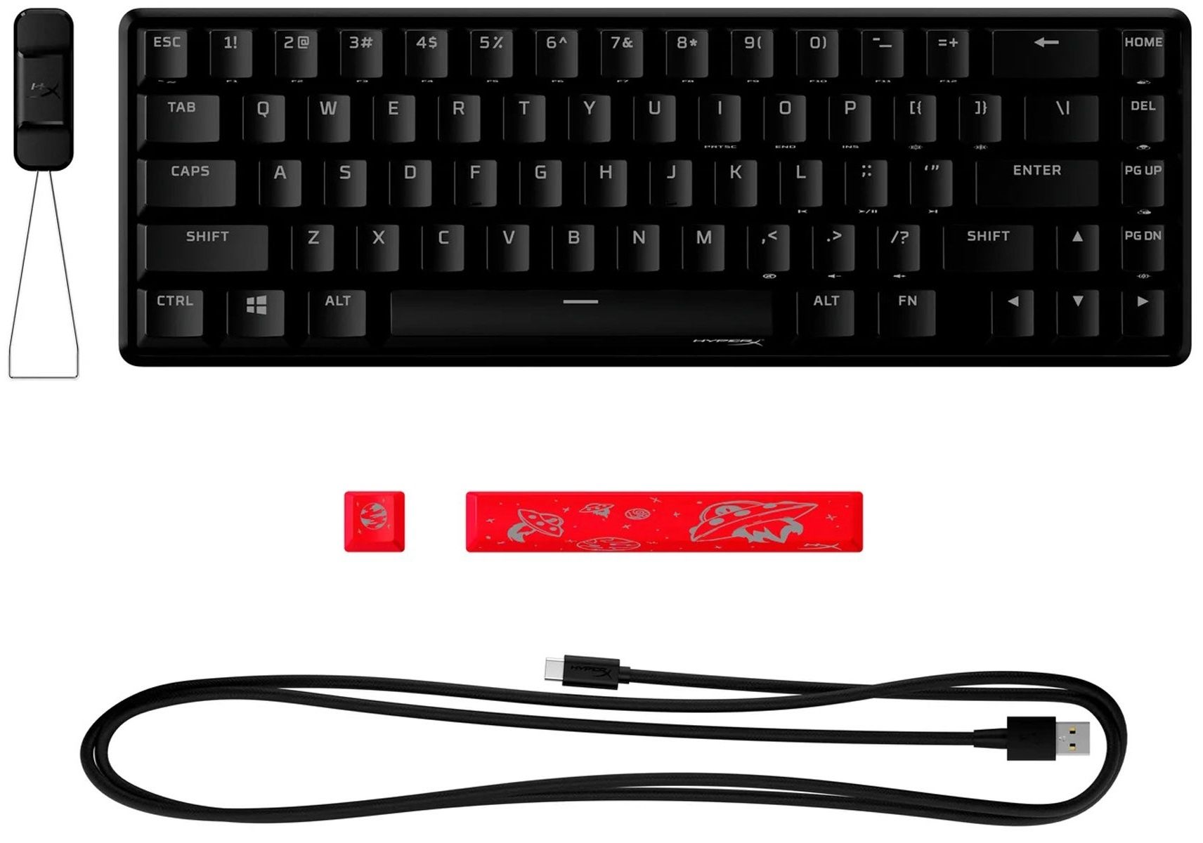 Клавиатура проводная HyperX Alloy Origins HyperX Red черный - купить в  05.Ru, цены, отзывы