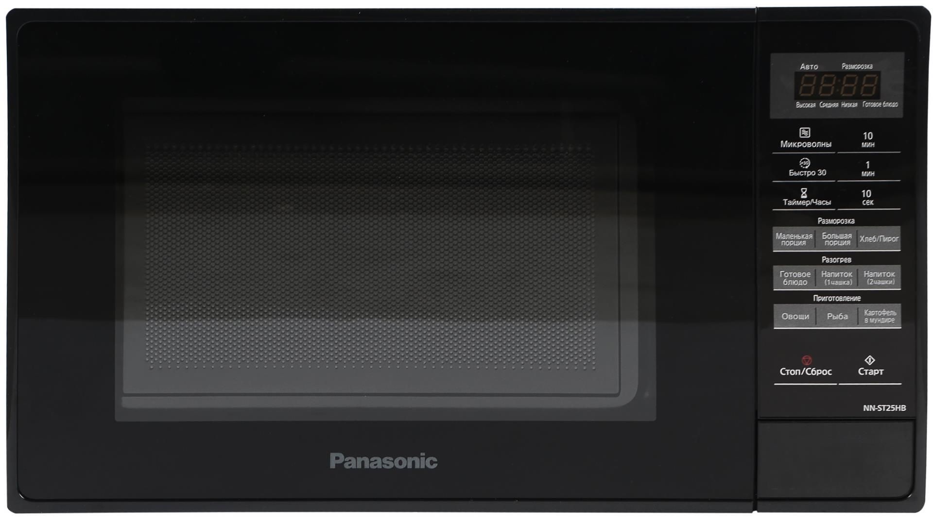 Микроволновая печь Panasonic NN-ST25HBZPE черный - купить в 05.RU, цены