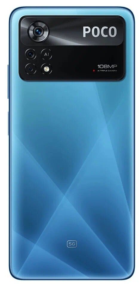 Смартфон POCO X4 Pro 5G 128 Гб голубой