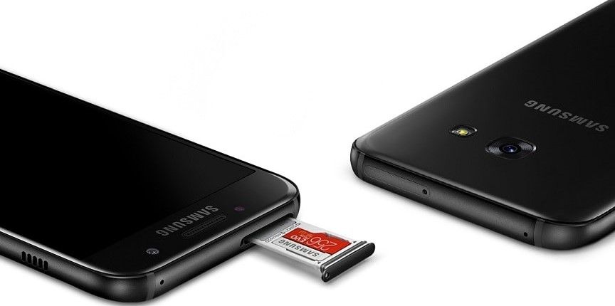 Смартфон Samsung SM-A520F Galaxy A5 (2017) 32Gb черный моноблок 3G 4G 2Sim 5.2" 1080x1920 And5.1 16M