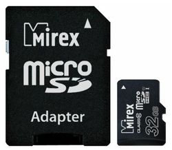 Карта памяти Mirex S128 32 Гб