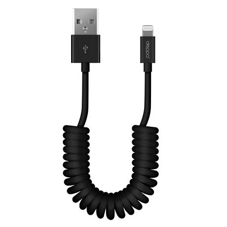Кабель USB - Lightning Deppa 1,5 м, черный
