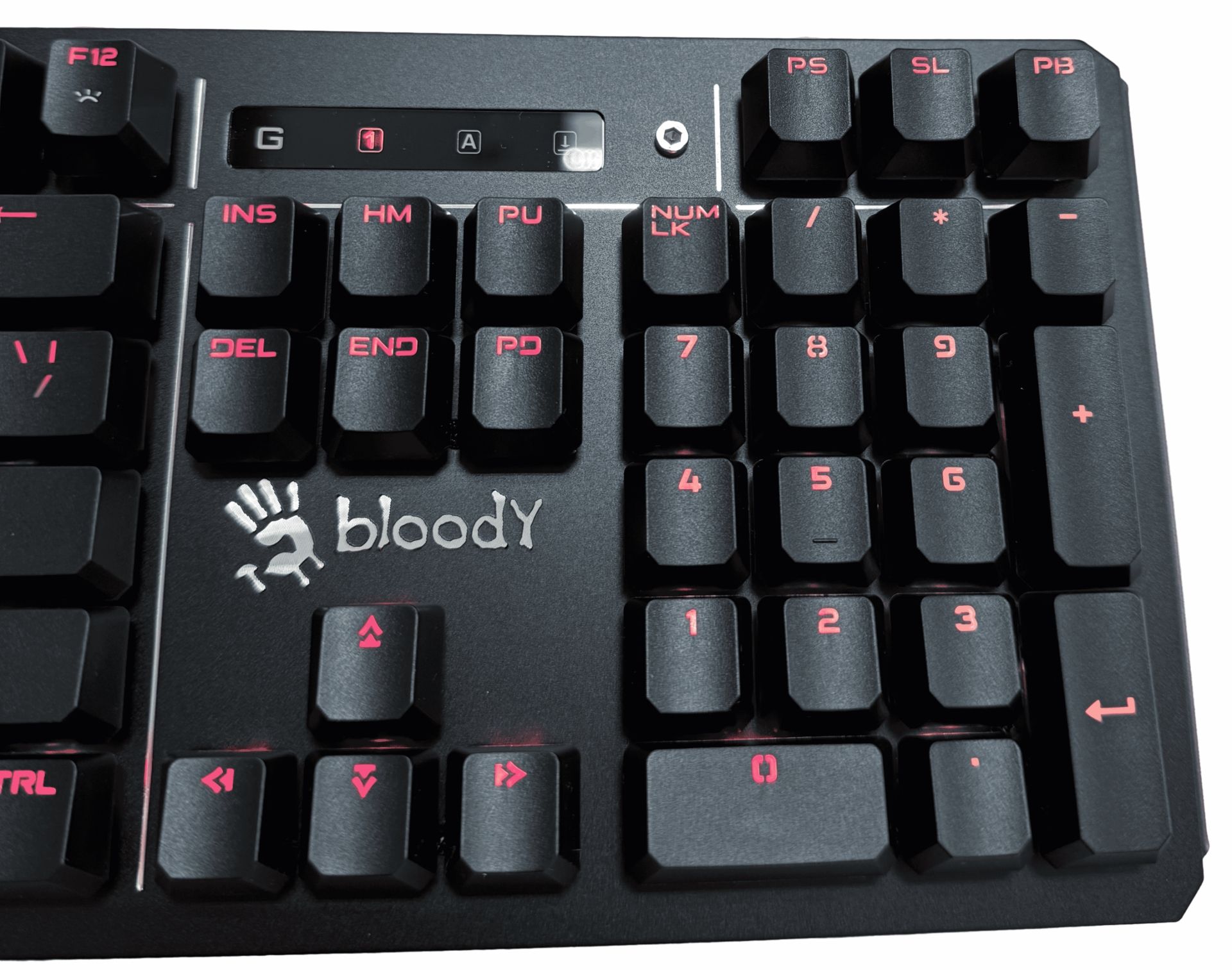 Клавиатура проводная A4Tech Bloody B975 A4Tech LK Light Strike Orange черный