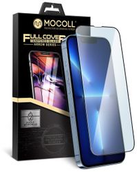 Защитное стекло MOCOLL полноразмерное 3D для iPhone 13 Pro Max 2021 6.7 Черное (Серия Platinum)