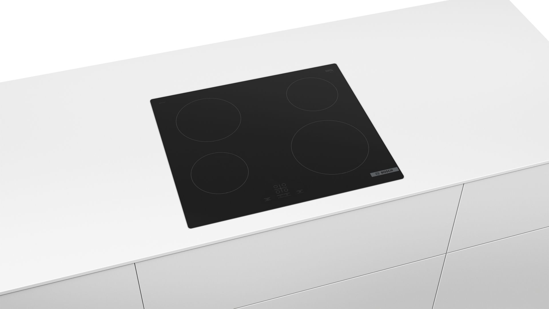 Электрическая варочная поверхность Bosch PKE611BA2E черный
