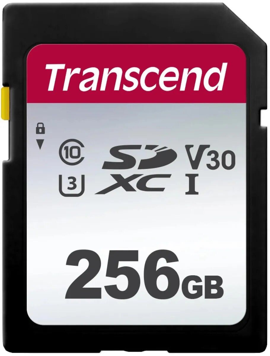 Карта памяти Transcend TS256GSDC300S 256 Гб